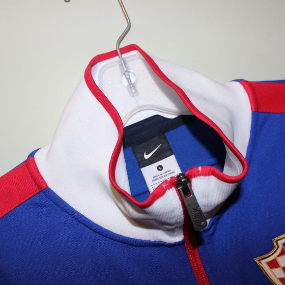 new❤️Croatia Hrvatska N98 Nike football soccer track top anthem jacket training - Picture 4 of 12